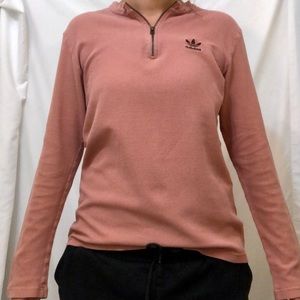 Adidas women’s long sleeve flannel